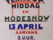 Verkoopmiddag en modeshow